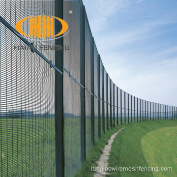 Fence a maglie di filo rivestito in PVC per la prigione